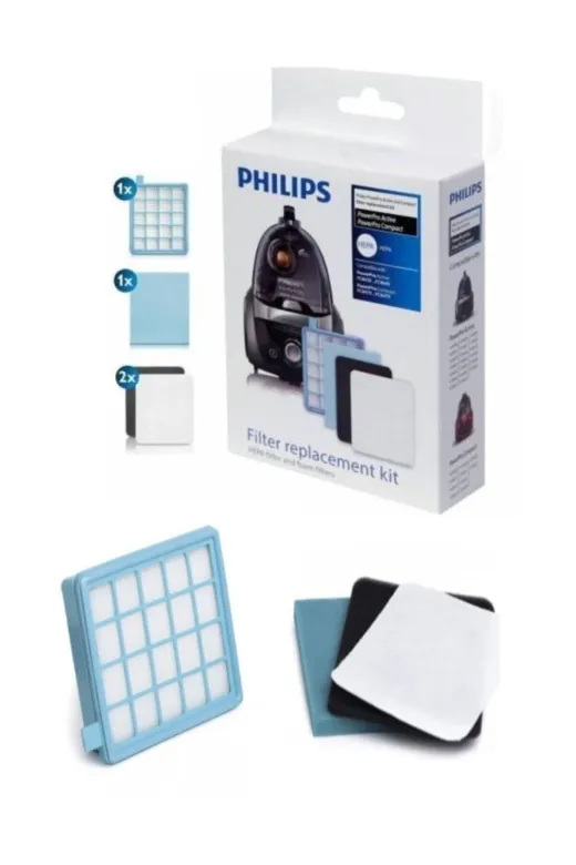 Philips dop4342803igo Fc 8633/01 Powerpro Active Orijinal Hepa Filtre Seti