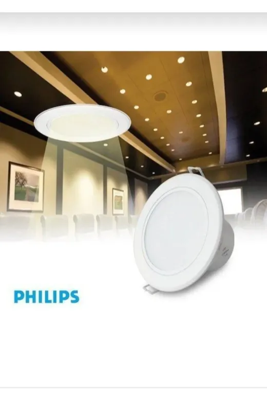 Philips Phılıps 3.5w Sıcak Beyaz Spot Armatür 3.5W 4000K Ilık Beyaz (Cool Wahi̇te) 255Lm Comfortable Led Spot Armatür 90Mm Dış, 80Mm Delik Çapıdır