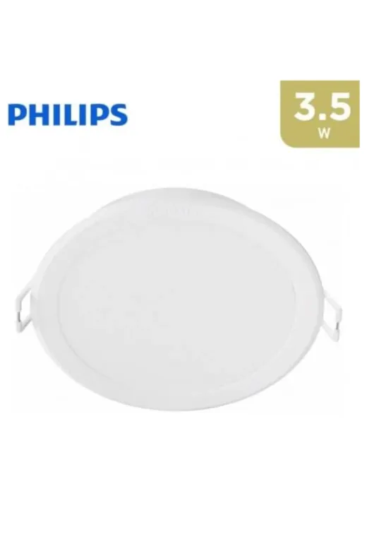Philips Phılıps 3.5w Sıcak Beyaz Spot Armatür 3.5W 4000K Ilık Beyaz (Cool Wahi̇te) 255Lm Comfortable Led Spot Armatür 90Mm Dış, 80Mm Delik Çapıdır