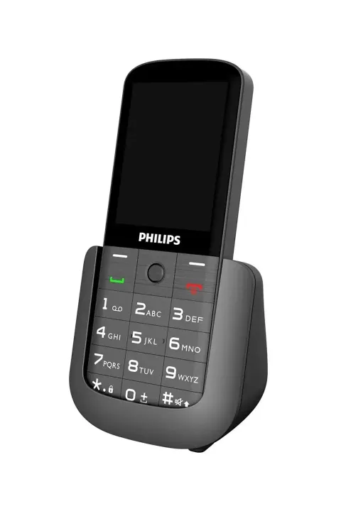Philips Xenium E227 – Geniş Ekranlı, Uzun Ömürlü Tuşlu Telefon