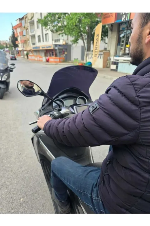 Piaggio X10 350 Ön Cam 2011-2017 Model 73cm Siyah Renkli 4mm