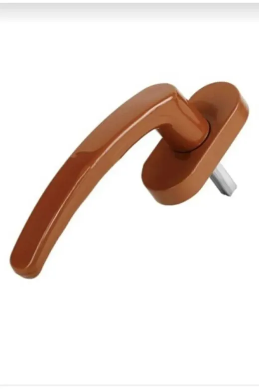 pimapen 545153 Pvc Kahverengi Pencere Kolu & Sürme Kapı Kolu