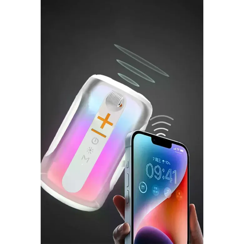 Pluse 8 Rgb Kablosuz Hoparlör - Siyah