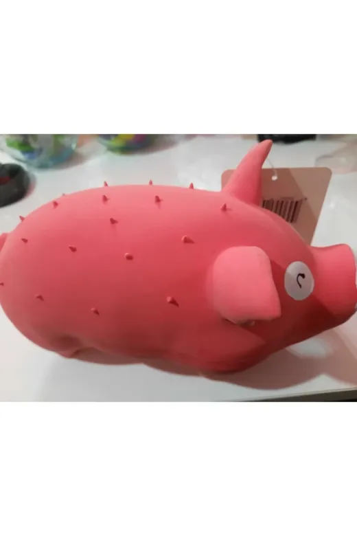 Polo 5019356 Latex Domuz Köpek Oyuncağı Sesli 21Cm X 10 Cm 1 Adet