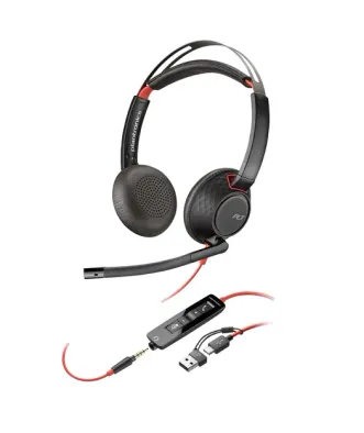 Poly Blackwire 5220 Stereo Mikrofonlu Kulaklık