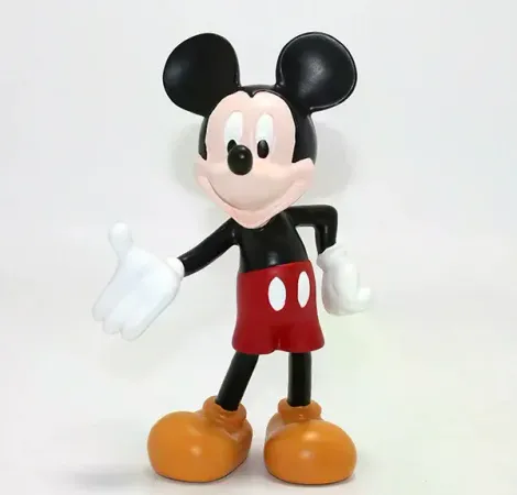 Polyester Mickey Mouse Miki Fare Figürü Alk5311