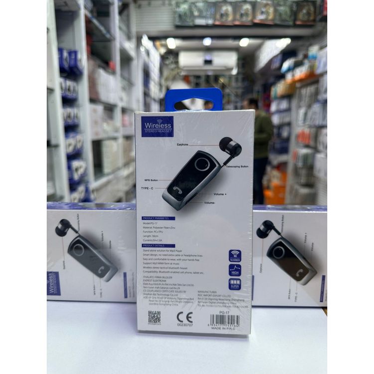 Polygold Pg-17 Üstün Özellikleriyle  Makaralı Bluetooth Kulaklık