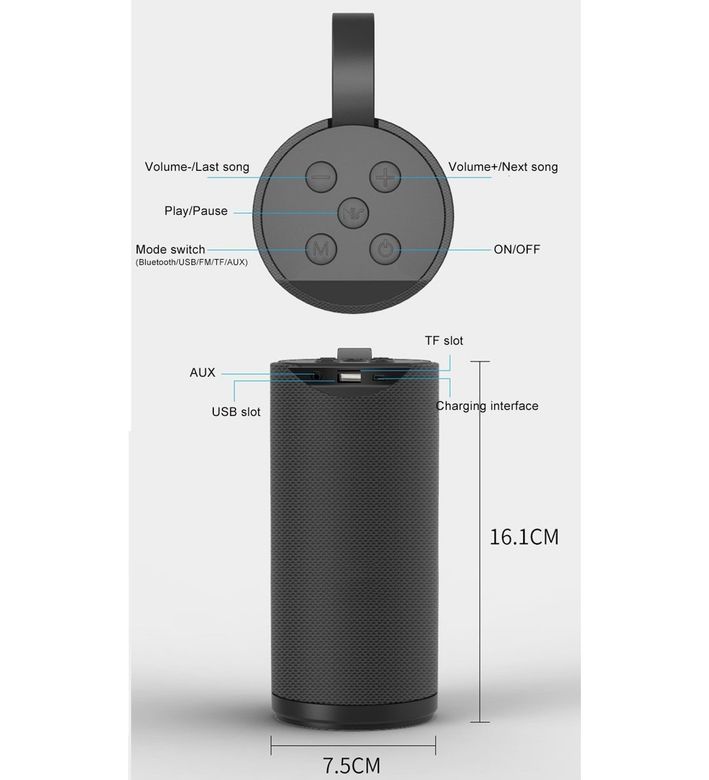 Polygold Pg1428 Bluetooth Hoparlör