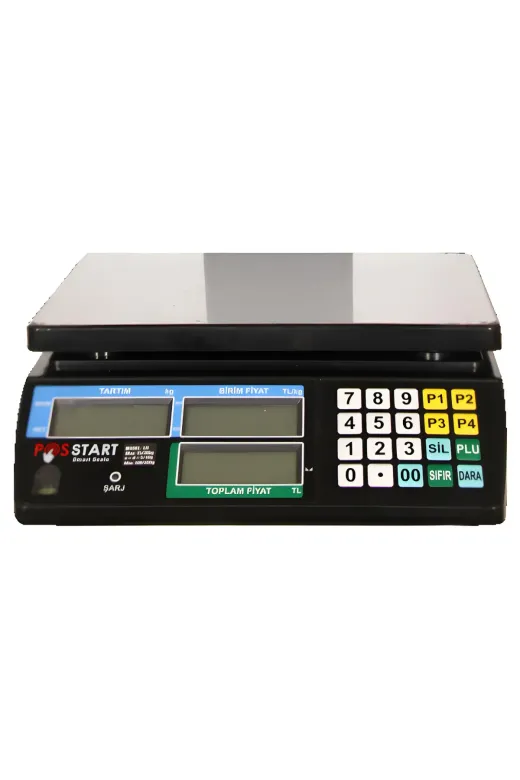 POS START 1000425 Terazili Market Barkod Sistemi | Pratik, Güvenli, Kolay Çözümler | 20.000 Esnafın Tercihi Marka
