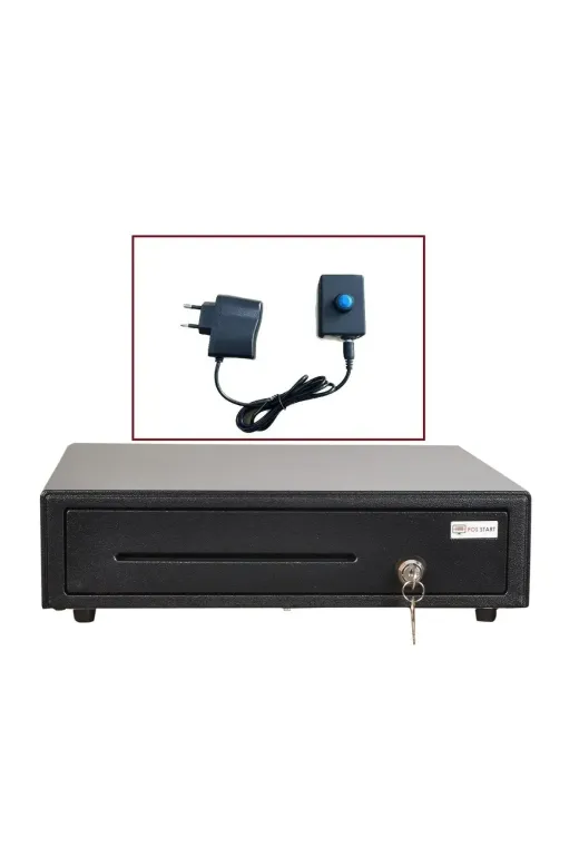 POS START HT-415-BTN Açma Butonlu Metal Yazarkasa Para Çekmecesi