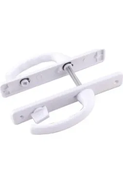 POŞETLİ BANYO-WC - KİLİTLİ BEYAZ PVC KAPI KOLU (4745)