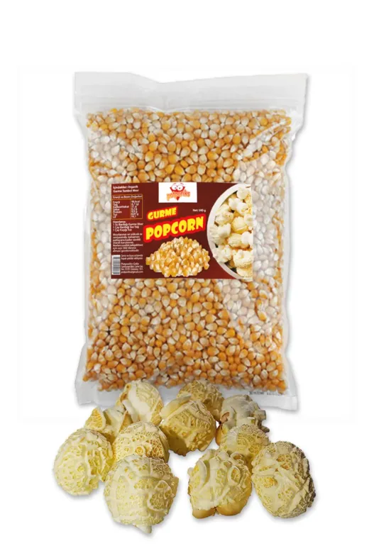 Potporiks O2702-6 Yerli Tombul Patlatmalık Mısır 500 Gr. - Mushroom Mısır 500 Gr.