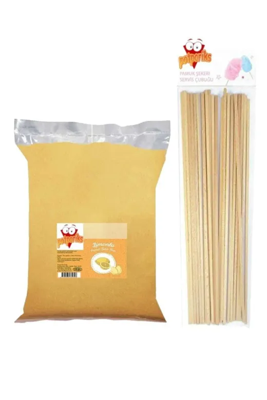 Potporiks POTPORİKS 5*400+50 5 Renk Pamuk Şeker Tozu 2 Kg. 5 X 400Gr. 50 Adet