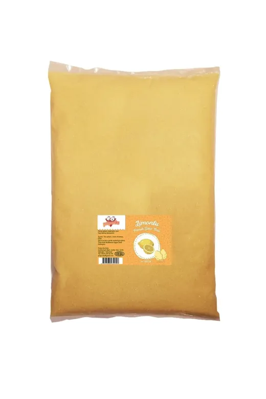 Potporiks PSC 1KG LMN TOZ 1 Kg Limon Aromalı Pamuk Şeker Toz Şekeri - Pamuk Şeker Yapımı Için