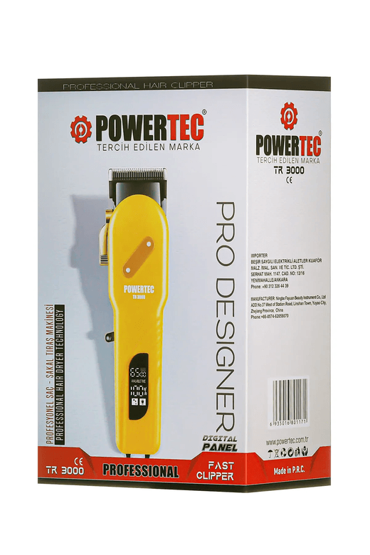 power3000 Tr-3000 Profesyonel Şarjlı Saç Sakal Tıraş Makinesi
