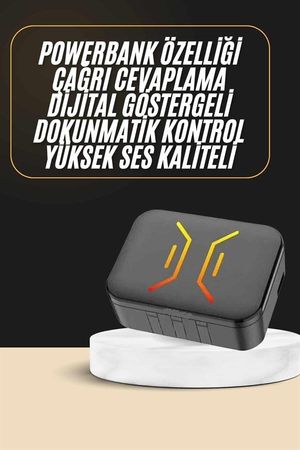 Powerbank Bluetooth Kulaklık Oyuncu Kulaklığı Yüksek Ses Kaliteli