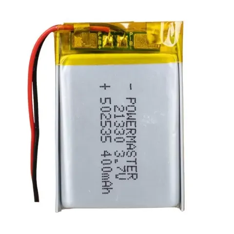 Powermaster 502535 3.7 Volt 400 Mah Lityum Polimer Pil