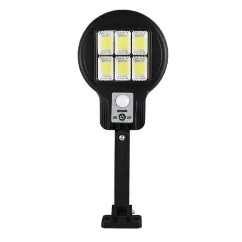 Powermaster Cl-182-6 Hareket Sensörlü 48 Cob Ledli Solar Sokak Lambası