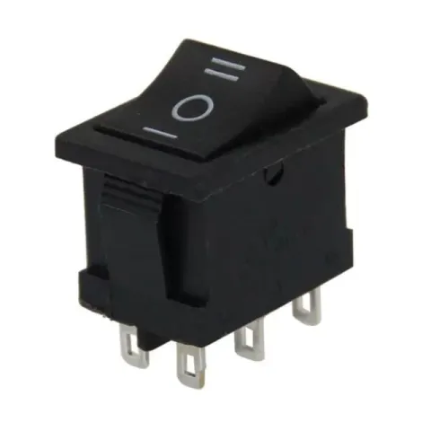 Powermaster Mini Işıksız Anahtar 6p On-off-on 6p Ic-123-6