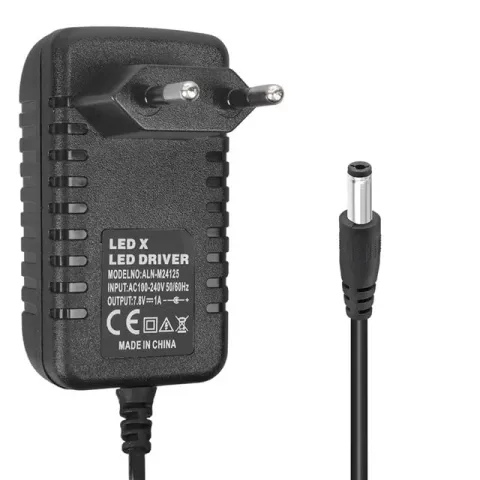 Powermaster Pm-16740 7.8 Volt - 1.2 Amper 5.5*2.5 Mm Uçlu Plastik Kasa Adaptör