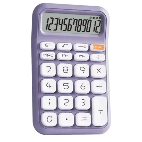 Powermaster Pm-25411 mor 12 haneli hesap Makinesi