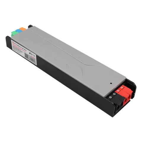 Powermaster Pm-26840 12 Volt 15 Amper 180 Watt Slim Metal Kasa Adaptör Voltaj Göstergeli 218x51x27mm