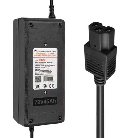 Powermaster Pm-7329 72 Volt - 45 Amper Elektrikli Bisiklet Şarj Cihazı