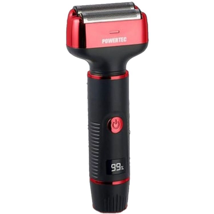 Powertec Tr-275 Traş Makinesi Seti Sifir Sakal - Ense Sakal Çizme - Kulak Burun Usb Şarjli Gösterge