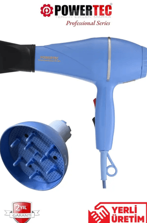 Powertec tr 501 Tr-501 Profesyonel Renkli Fön Makinesi