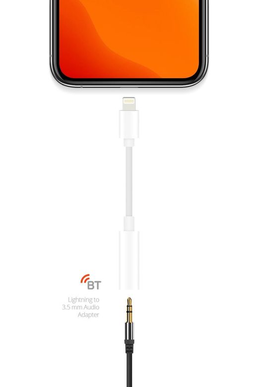 Powerway Ac02 Lightning Uyumlu Bluetooth Kulaklık Çevirici Iphone Ipad 3.5Mm Aux Dönüştürücü