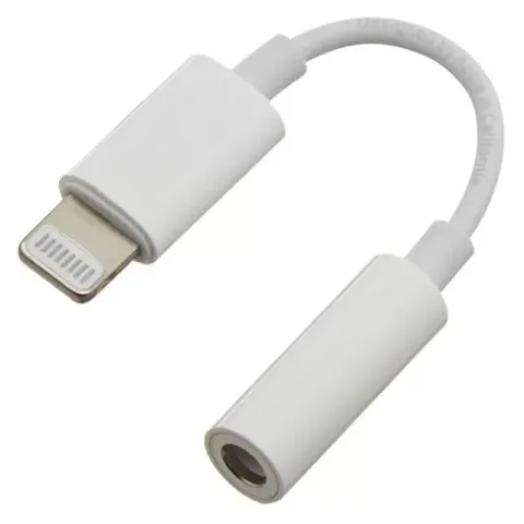 Powerway Ac03 Lightning To 3.5mm Stereo Aux Kulaklık Jack Çevirici Kablo (90mm)