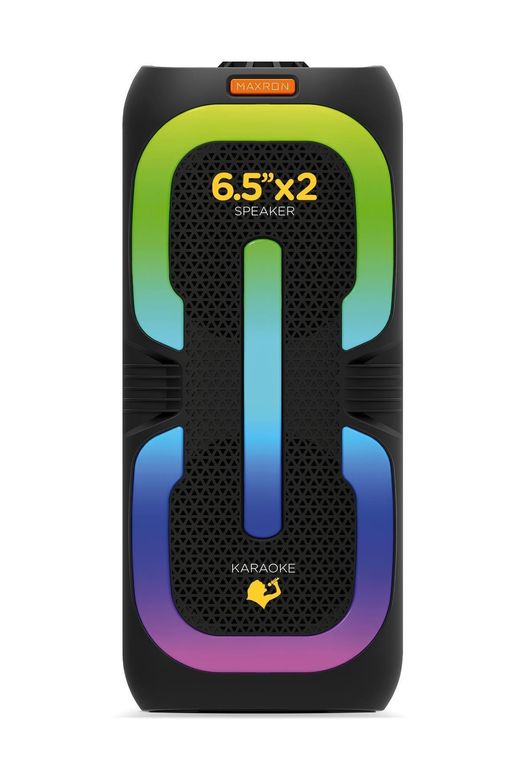 Powerway Maxron Mxtune 16W Bluetooth Hoparlör Led Işıklı Ses Sistemi Parti Speaker Karaoke Özellikli