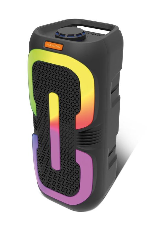 Powerway Maxron Mxtune 16W Bluetooth Hoparlör Led Işıklı Ses Sistemi Parti Speaker Karaoke Özellikli
