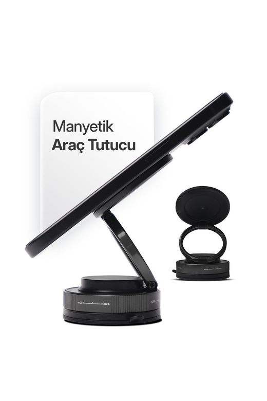 Powerway Tt77 Manyetik Araç Içi Telefon Tutucu – Katlanabilir 360°