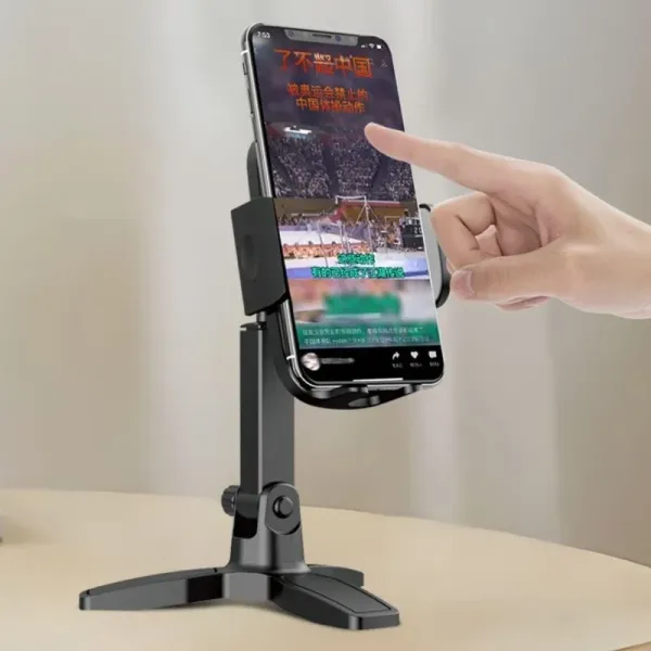 Pratik Masaüstü Telefon Standı 360 Derece Dönebilen Tripod