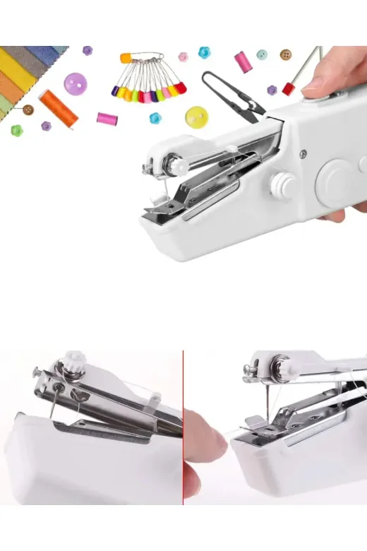 Pratik Mini Dikiş Makinesi Yeni Başlayanlar İçin Taşınabilir