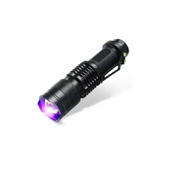 Pratik Mini Uv Led El Feneri 9 Cm Kamp Ve Ev Kullanımı
