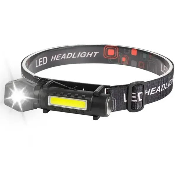 Pratik Şarjlı Mıknatıslı Kafa Lambası 10 Cm Led