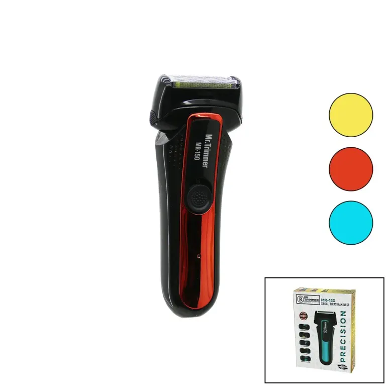 PRECISION 2İN1 GÜNLÜK SIFIR SAKAL - ÇİZİM BAŞLIK SAKAL TRAŞ MAKİNESİ USB ŞARJLI YEDEK BAŞLIK MR-150 (4745)