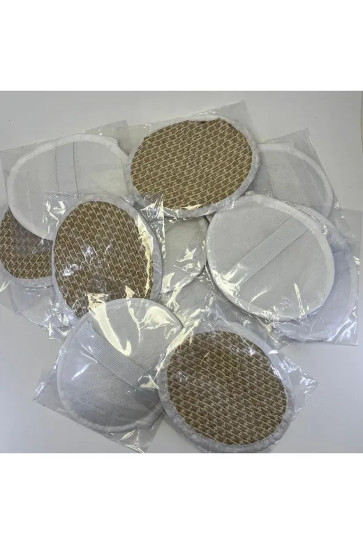 PRİVATE 86981732756100 1000 Adet Tek Kullanımlık Örme Banyo Lifi Poşetli Oval Tip