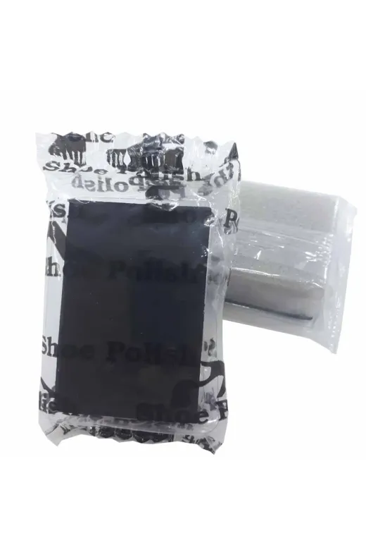 PRİVATE 86981738475600 600 Adet Oteller Için Buklet Tipi Mini Seyahat Ayakkabı Parlatıcı Sünger