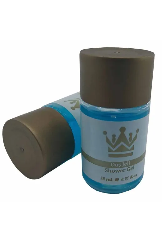 PRİVATE 86981738571500 1500 Adet Duş Jeli Geniş Kapak Standart Otel Tipi Mini 30 Ml Silindir Şişe Tek Kullanımlık Kullan