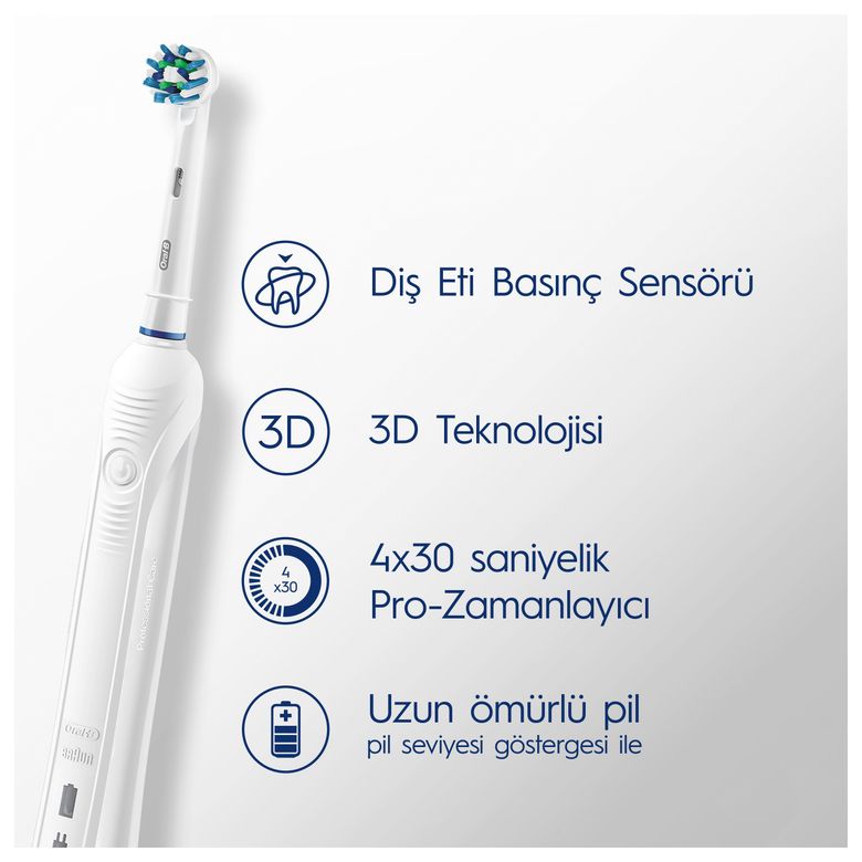 Pro Clean Şarjlı Diş Fırçası Siyah Seyahat Kabı