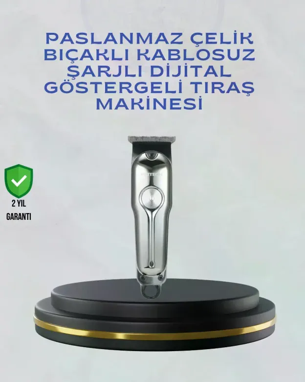 Profesyonel Erkek Saç Kesme Makinesi – Dayanıklı ve Yüksek Performanslı