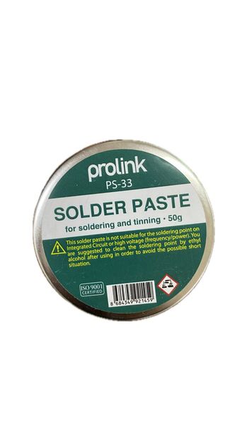 Prolink PS-33 50 gr Lehim Pastası