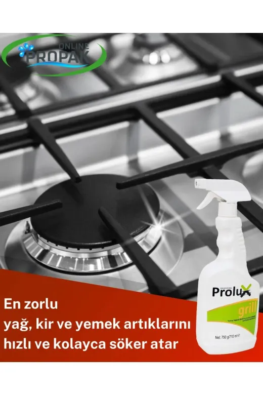 PROLÜX PRLXGRL Grill Firin Ve Ağir Yağ Çözücü 750Ml