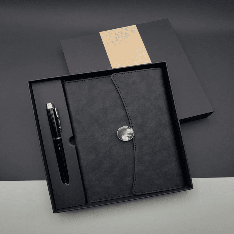 Promosyon Defter Kalem Seti Siyah Renk