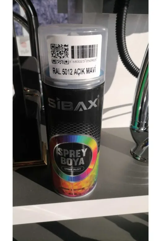 PROPIPE spreyboya Sibax Ral 5012 Açık Mavi Sprey Boya
