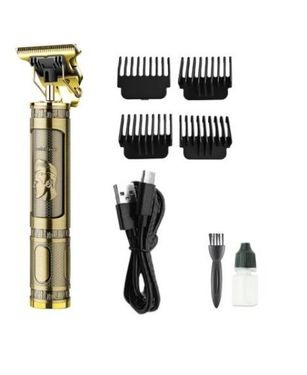 PS-033 Çelik Kasa Profesyonel T-bıçak Sakal Ense Ve Çizim Tıraş Makinesi