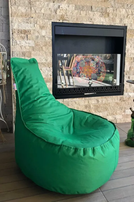 Pufumo aktif6 Aktif Armut Koltuk Yeşil ( Orta Boy ) 70*40*55 Cm